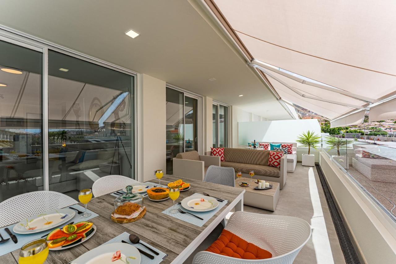 Modern New Apartment Las Terrazas De Costa Adeje. Heated Pool, Big Terrace And Private Parking Kültér fotó