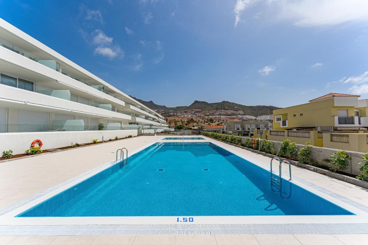 Modern New Apartment Las Terrazas De Costa Adeje. Heated Pool, Big Terrace And Private Parking Kültér fotó